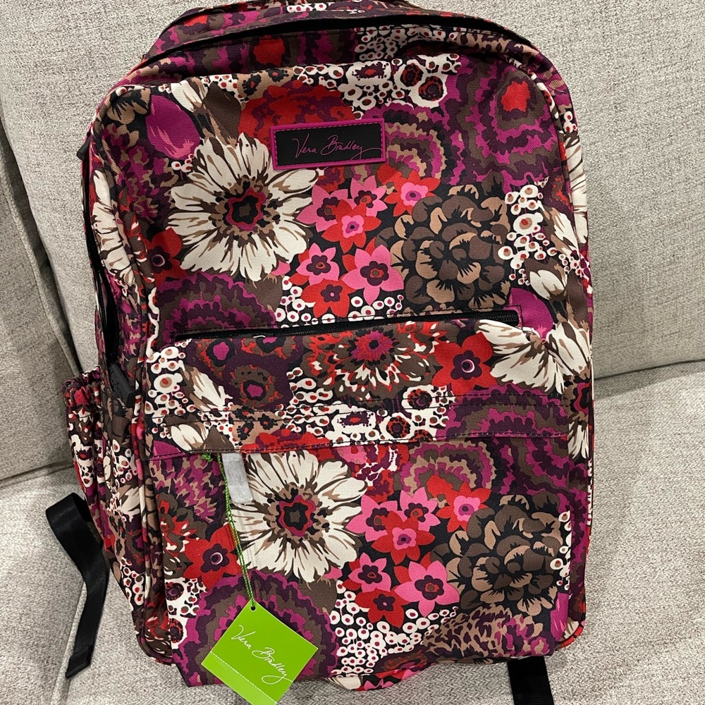 Vera Bradley Multicolor Floral Backpack